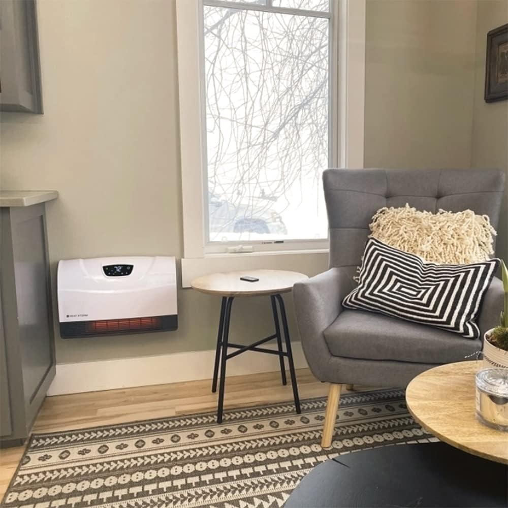 image:imageHeat Storm HS1500PHXWIFI Infrared Heater Wifi Wall MountedWhite