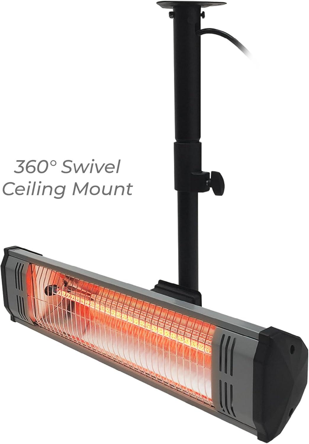 image:imageHeat Storm Tradesman 1500 Watt Infrared Heater Tripod Combo RemoteHeater tripod Ceiling mount wall mount