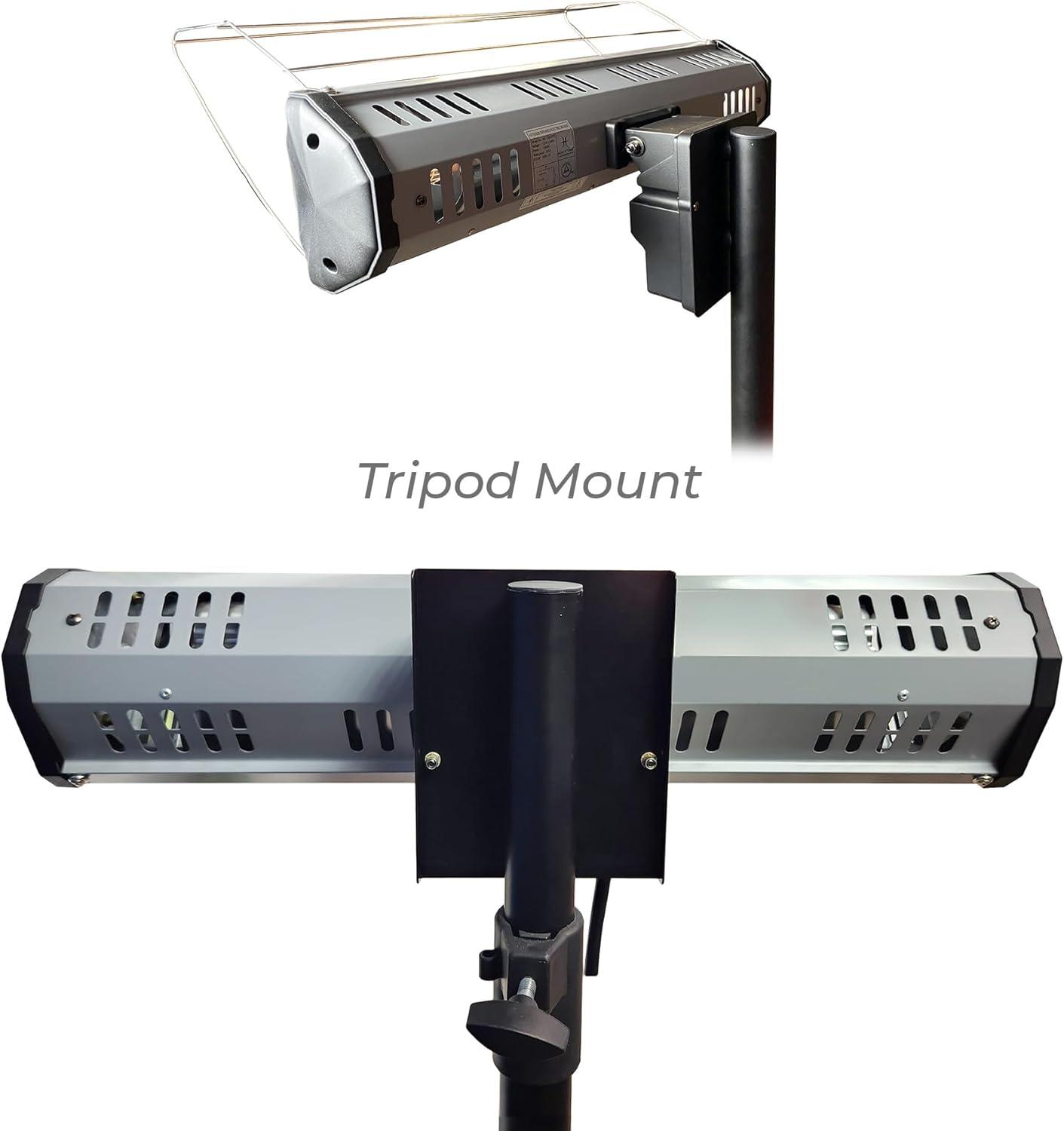 image:imageHeat Storm Tradesman 1500 Watt Infrared Heater Tripod Combo RemoteHeater tripod Ceiling mount wall mount