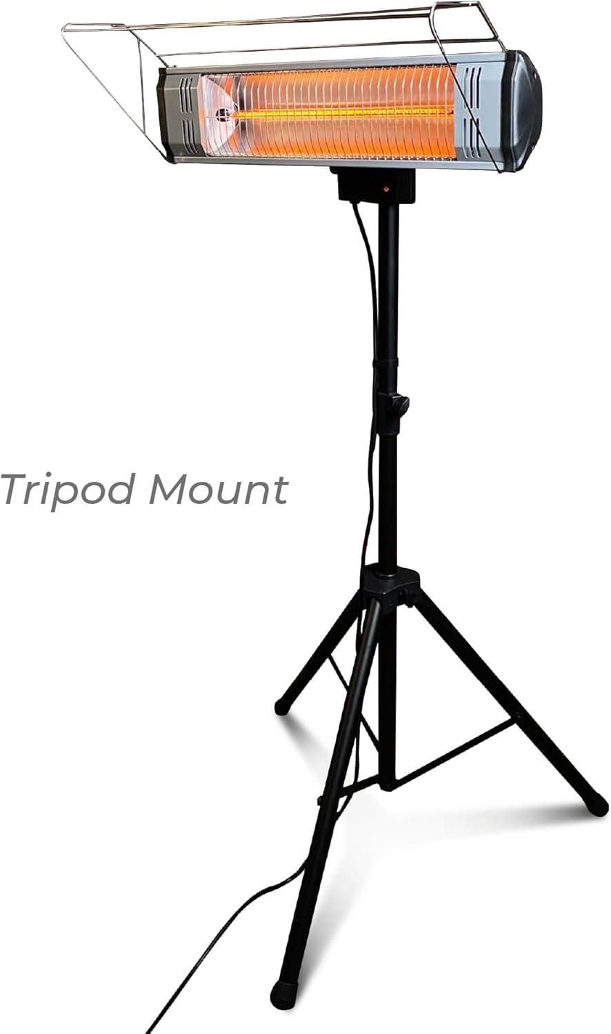 image:imageHeat Storm Tradesman 1500 Watt Infrared Heater Tripod Combo RemoteHeater tripod Ceiling mount wall mount