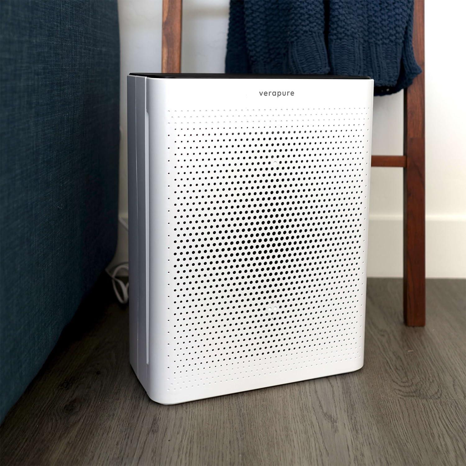 image:imageVerapure VP120WI Wifi enabled Air Purifier 260 sq ft Air Quality Indicator PM25 Sensor