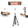 Heater + tripod + Ceiling mount + wall mount